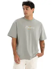 [Nomadic Paradise] Macquarie Merch Street Tee in Grey