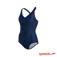 在飛比找momo購物網優惠-【SPEEDO】女 運動連身泳裝 Lexi Printed(
