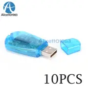 10PCS USB Phone Standard SIM Card Reader Copy Cloner Writer SMS Backup GSM/CDMA