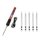 Cordless Soldering Iron with LED Display Fast Heat Up Home Repair Tool