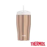 THERMOS膳魔師不鏽鋼真空吸管隨行瓶650ML(TS4057)