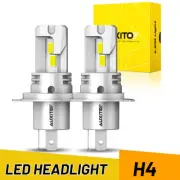 AUXITO Super Bright H4 9003 LED Headlight Kit Bulb High Low Beam White 50000LM (for: Smart)