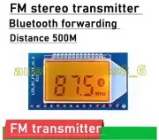 FM Stereo Audio Transmitter Board Bluetooth 76-108MHz Station Module NEW