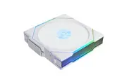 Lian Li UNI Fan TL LCD 140mm Wireless 4-Pin PWM White Fan - Single Pack (14TLLCD1W1W)