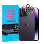 [2 PACK] Apple iPhone 15 Pro Max Camera Lens Tempered Glass Protector Guard - Case Friendly