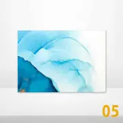 Pink Orange Blue & Gold Abstract Wall Canvas Home Decor Australian Made Quality