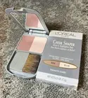 L'oreal Cheek Shaper Blush & Highlighter Duo Rose /Blush .25 oz