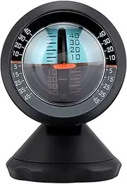 Vehicle Inclinometer Slope Indicator Level Tilt Gauge Road Safety Tool for Cars Trucks