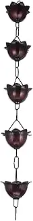 Modern Metal Rain Chain 1m Length Garden Decor Winter Drainage Appearance