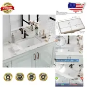 Elegant Undermount Bathroom Sink - 19x12