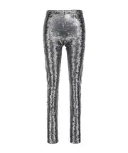 Elastic waist casual pants S,XS Gray