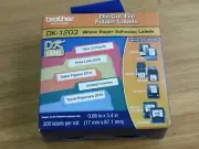 Brother P-Touch - DK1203 Labels, File Folder, White - 300 Labels