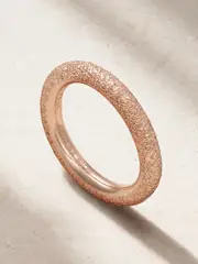 [Carolina Bucci] Carolina Bucci - Florentine 18-karat Rose Gold Ring - 6 6 Gold