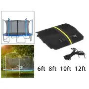 Trampoline Enclosure Net 6-12FT for 6/8 Pole Fence Replacement Net