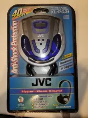 JVC Portable CD Player with 40 Second Anti Shock (XL-PG31J)