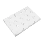 Memory Foam Mattress Topper Bamboo Fabric Cover 7-Zone 8cm