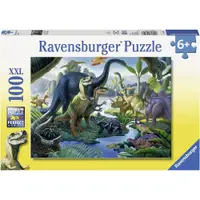 在飛比找蝦皮商城優惠-德國Ravensburger 維寶拼圖 恐龍世界 (100P