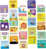 SHINEOFI 2sets Boys and Girls Lunch Box Cards School Supplies Kindergarten Inspirational Notes Mini Postcards Fun Motivational Positive Affirmations for Toddlers