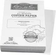 Rite in the Rain Weatherproof Bulk Copier Paper, 8.5" x 11", 32# White, 500 Sheet Pack (No. 328511)