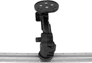 Yak Attack Round Base Fish Finder Mount, Black - FFP-1005