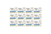 12x Dove 90g Soap For Sensitive Skin Moisturising Cream Hypollergenic Beauty Bar