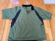 NWT Cutter & Buck Green WeatherTec Elite Quarter Zip Pullover Charity Open XL