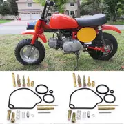 For Honda Z50 & Z50R Carburetor Repair Kit Carburetor Black+Gold Long Service Life Repair Kit Sturdy And Durable