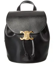 CELINE Bonnie Leather Backpack