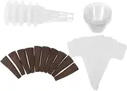 Milisten 1 Set Hydroponic Planter with Humidity Dome Hydroponic Sponge and Starter Pots for Planting for Soilless Growth of Strawberries Tomatoes and More