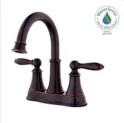 Pfister Courant 4 in. Centerset 2-Handle Bathroom Faucet in Tuscan Bronze NEW