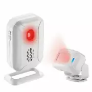 Motion Sensor PIR Wireless Alarm Shed Garage Home Caravan DIY Security Alert NEW