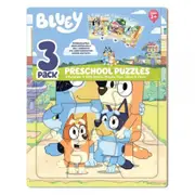 Bluey Preschool Puzzles 3 Pack