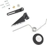 Tail Wheel Assembly for Rc Electric Installation Landing Gear for Model Aircraft Versatile Replacement Parts for DIY Airplane Projects Suitable for Models Under