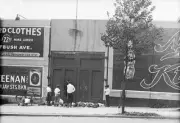 Boys Peeping Into Ebbets Field Entrance 1925 OLD BASEBALL PHOTO