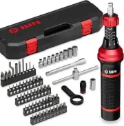 Torque Screwdriver, 10-60 In.Lb, 64 Pcs Inch Pound Torque Wrench Screwdriver Set