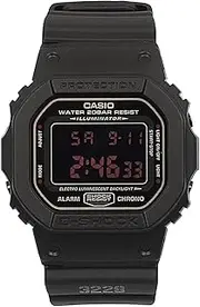 [Casio] DW5600MS-1 Mens Black Analog/Digital Watch with Black Band