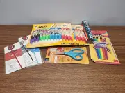 School Teacher Bundle: 56 Bic Impressions Mechanical Pencils, Fiskars Scissors +