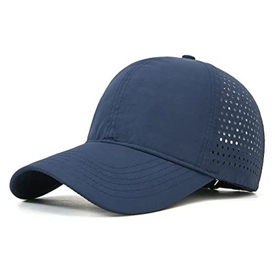 Oversize XXL Baseball Caps,Quick Dry Mesh Sports Hat for Big XX-Large Navy