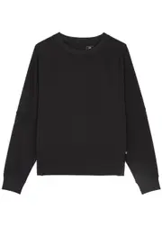 ON Movement Panelled Jersey Sweatshirt - Black - S (UK8-10 / S) S (UK8-10 / S)