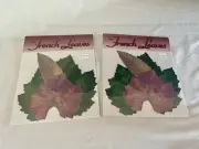 French Grape Leaves - Parchment Paper - For Decorating Serving - 2 Packs 20 Each