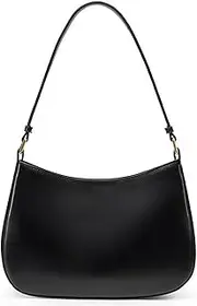 Amszke Shoulder Bag for Women Y2K Trendy Leather Purse Hobo Bags Clutch Tote Handbags Crossbody Bag with 2 Removable Strap