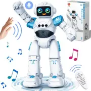 Robot Toys for Kids - Smart Talking Voice Remote Control Robot, Gesture Sensi...