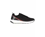 Carrera Black Eco Leather Men Sneaker