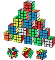 20 Mini Cube Puzzle Party Favors for Kids, Stress Relief Toys & Birthday Gifts