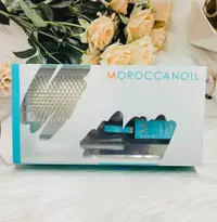 在飛比找松果購物優惠-☆潼漾小舖☆ MOROCCANOIL 大板梳禮盒 摩洛哥優油