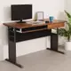 YoStyle 克里夫120cm書桌-附鍵盤+抽屜(柚木色) 辦公桌 工作桌 書桌 電腦桌 (4折)