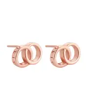 Olivia Burton The Classics Interlink Earrings in Sterling Silver, Gold-Plated Sterling Silver or Rose Gold-Plated Sterling Silver