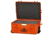 HPRC 2600W - Wheeled Hard Case with Foam - Orange