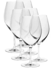 [Hottie] Frankie Red Wine Glass Set 6 Piece in Clear