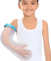 Waterproof Cast Cover for Shower Arm Kids,Cast Protector Arm Cast Sleeve Bag for Wounds,Broken Hands Arms,Bandage,Burns